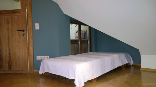 Einheit DG, Zustellbett Wohnschlafzimmer